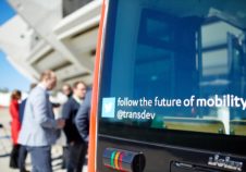 twitter, bus, service de mobilité autonome, transdev, mobilité
