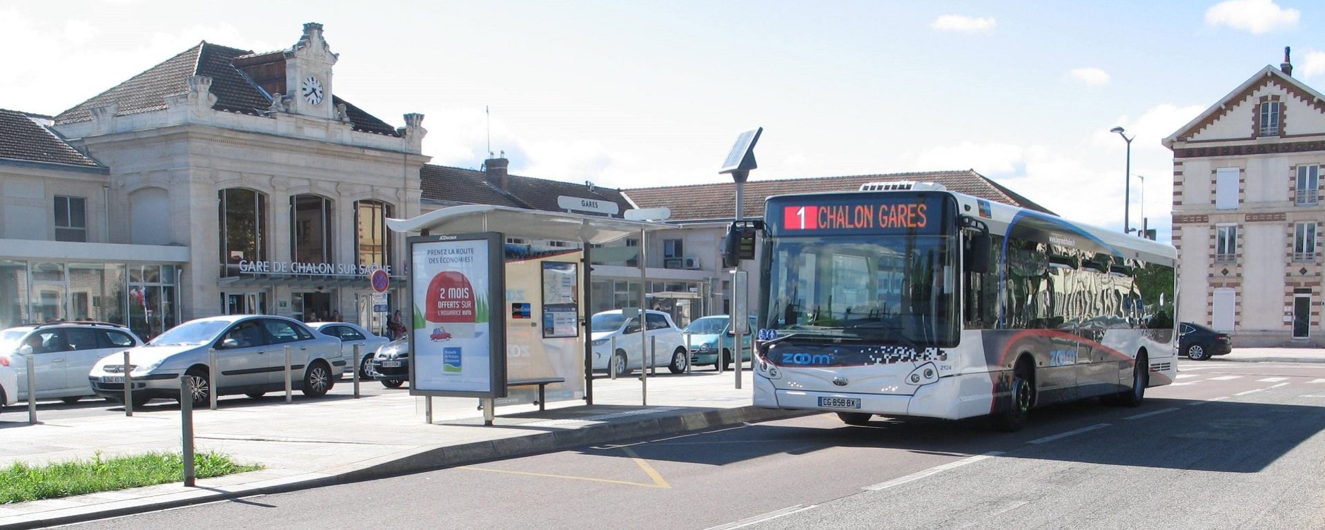 Bus zoom réseau transport public Chalon-sur-Saône Transdev