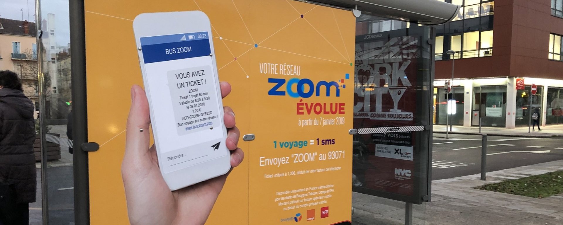 zoom Châlon réseau transport bus ticket sms Transdev