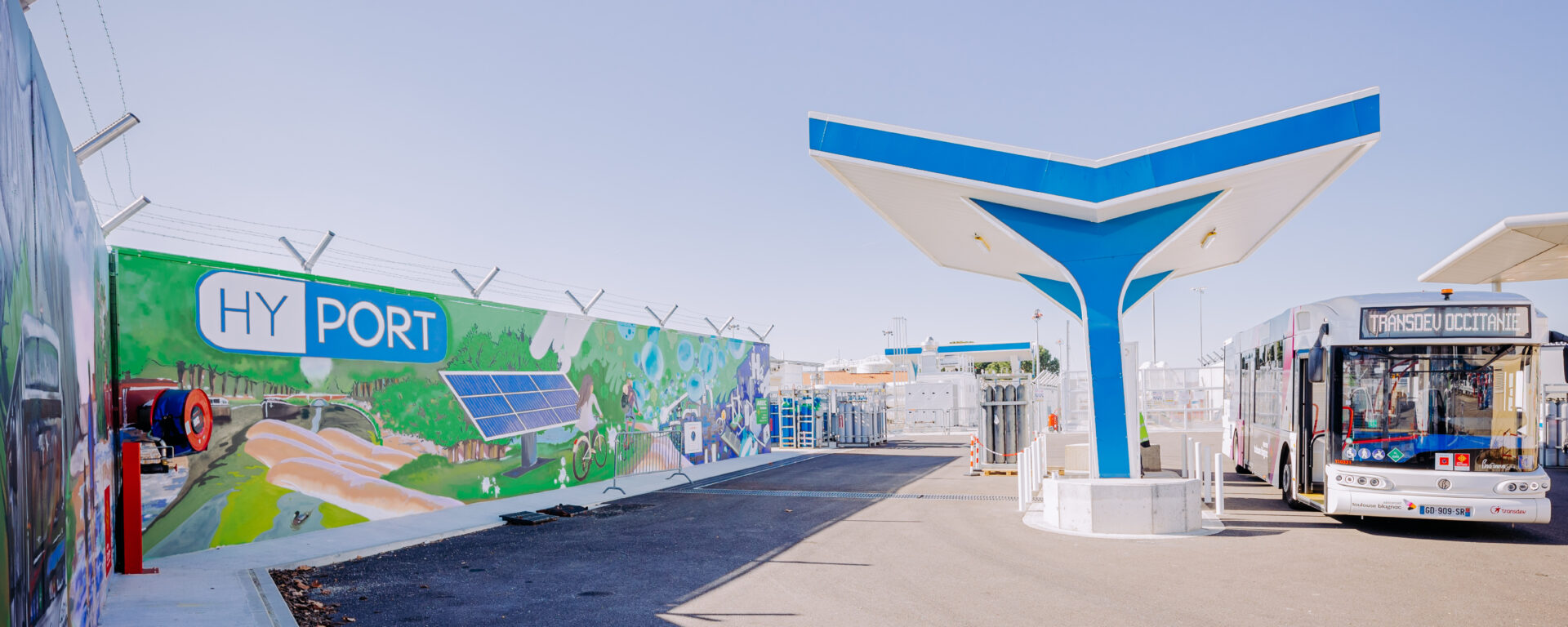 Station de production et de distribution d'hydrogène - Aéroport de Toulouse