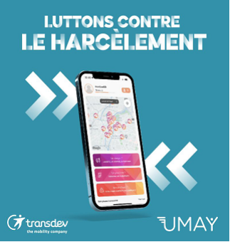 Affiche Umay et Transdev contre le harcèlement