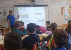 Sensibilisation à la mobilité dans une salle de classe