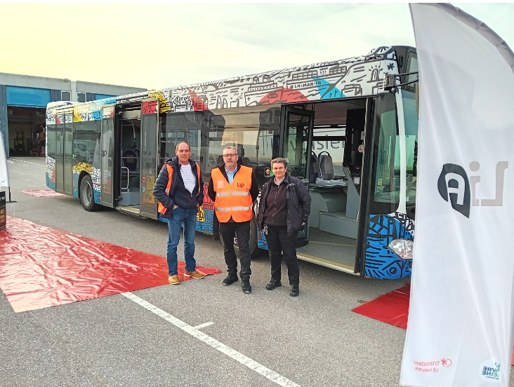 Transdev au lycée professionnel Lavoisier au Havre