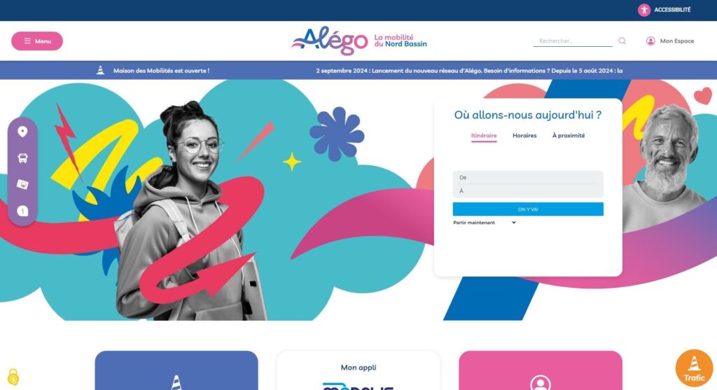 Site web Alégo