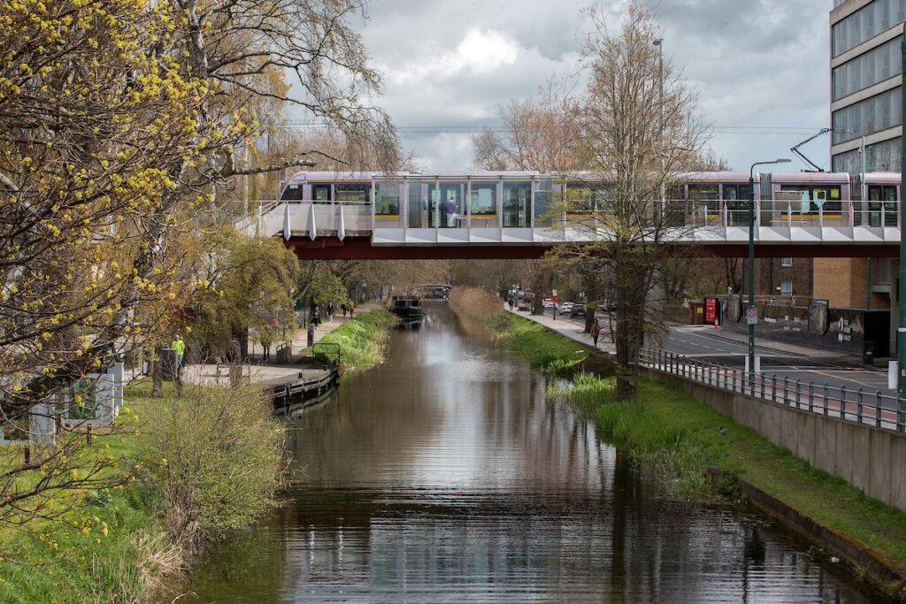 LUAS TRAM IN DUBLIN