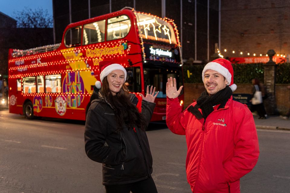 Christmas Tour 24 Launch Penelope Kay and Tom Henshaw