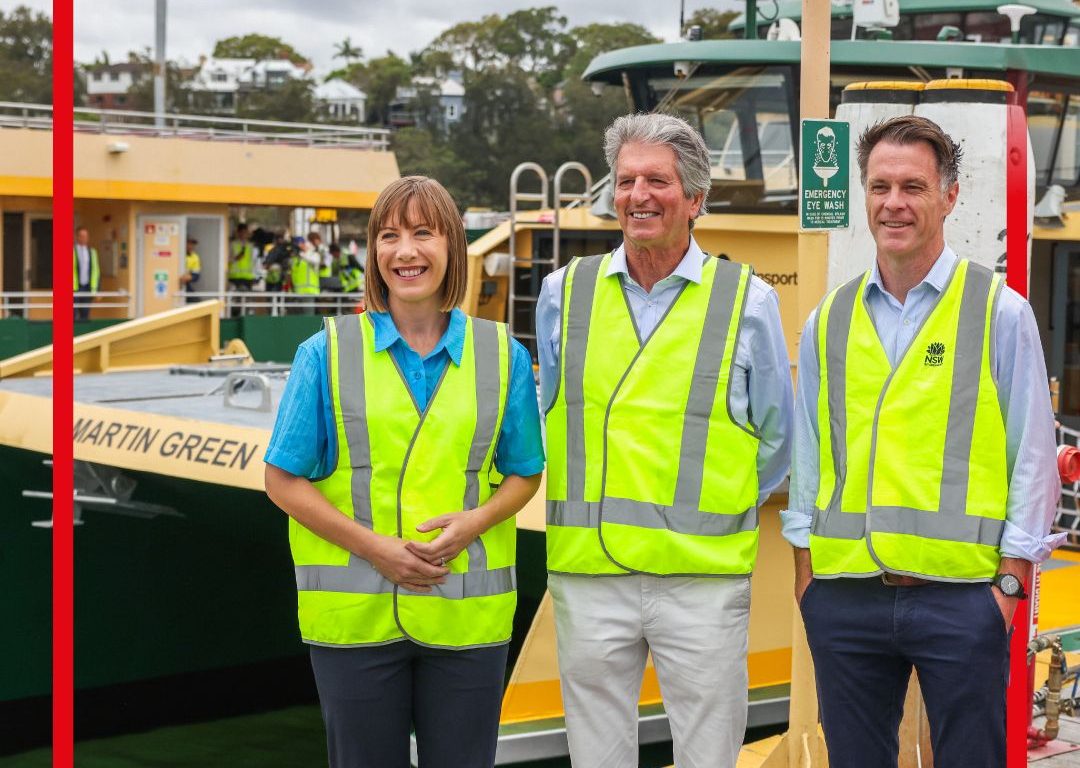 Inauguration of Sydney's newest ferry