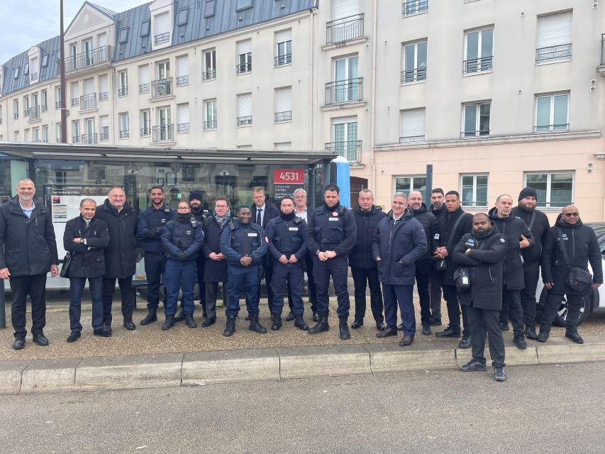 Equipe sécurité à Transdev Coeur Essonne