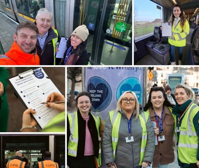 TDLR connects with passengers on the luas red line