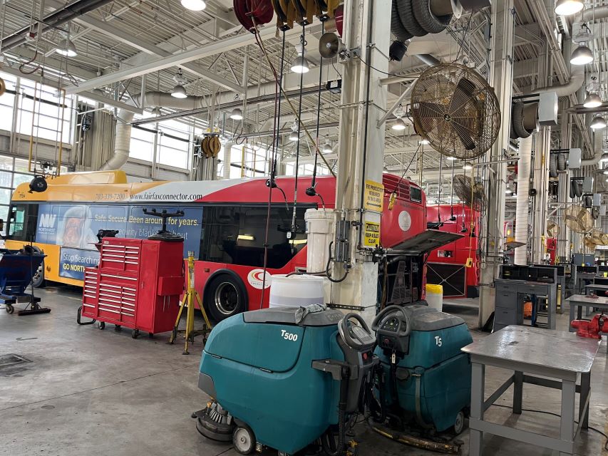 Garage at Transdev Maintenance Apprenticeship Program