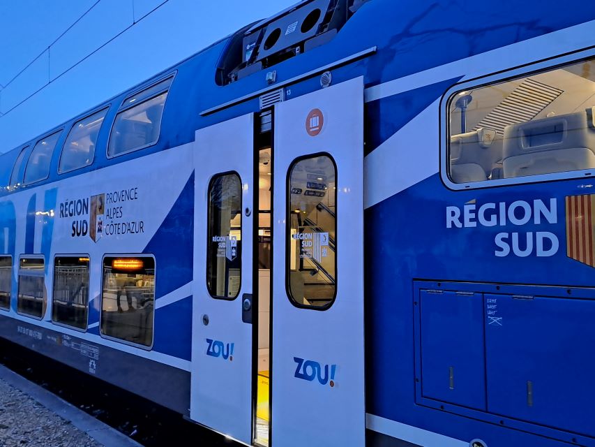 Rame Alstom Omneo pour la ligne Marseille-Toulon-Nice Pas des Lanciers Zou