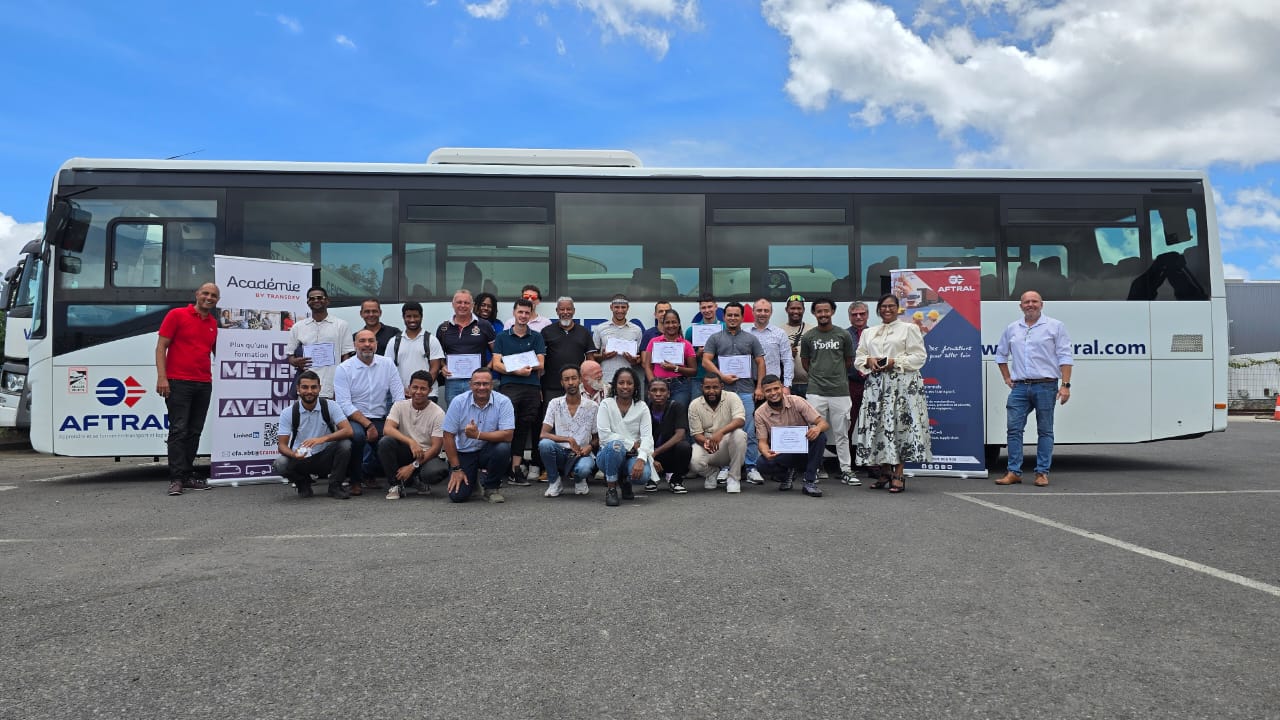 Transdev Outre-Mer former et recruter des conducteurs à La Réunion