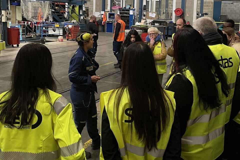 Matinée professionnelle avec la STAS