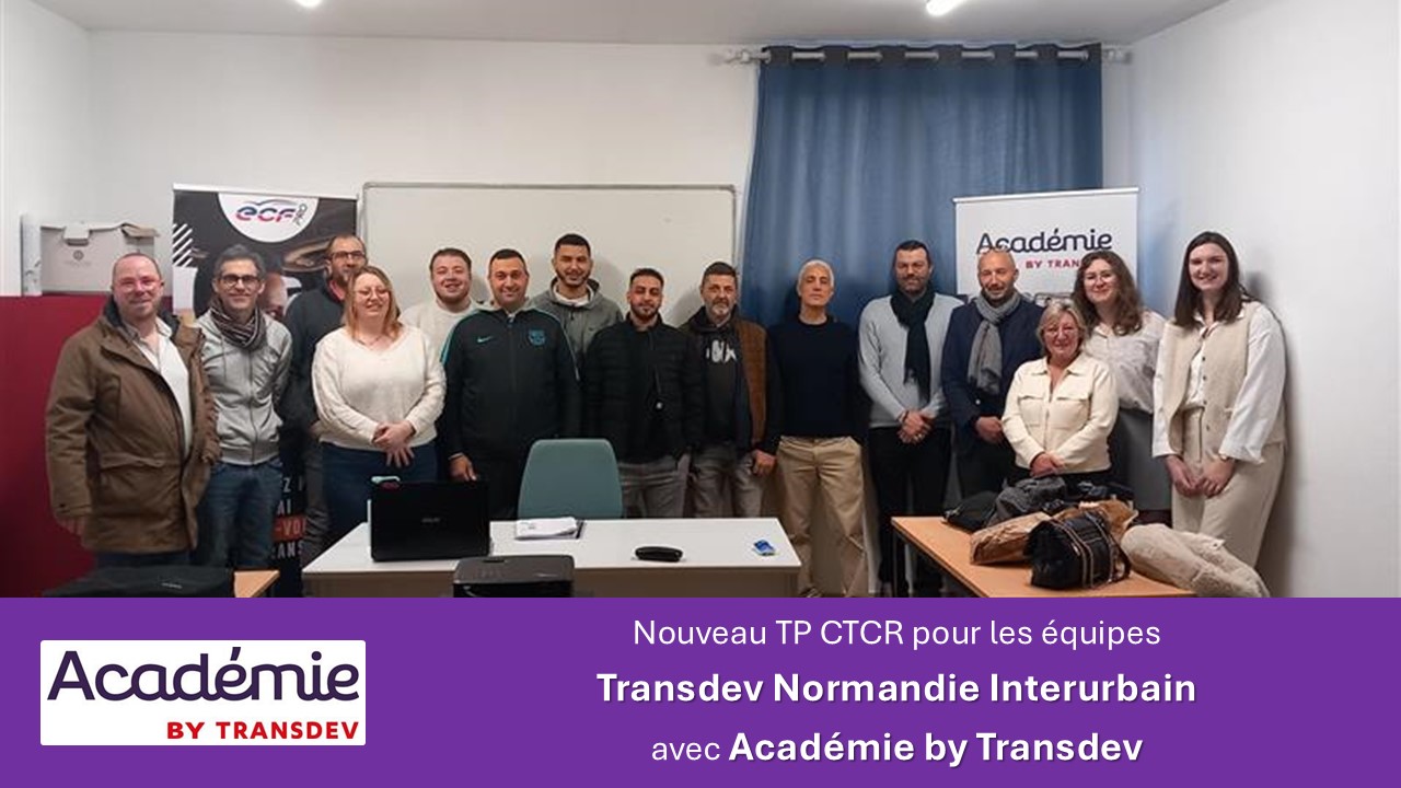 Inauguration TP Conducteurs de Transports en Commun sur Route à Quevilly