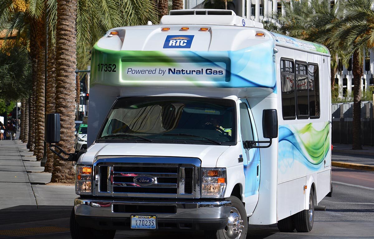 RTC Nevada Paratransit vehicle