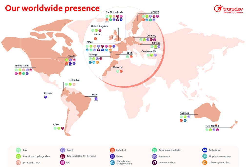 Map Our presence worldwide
