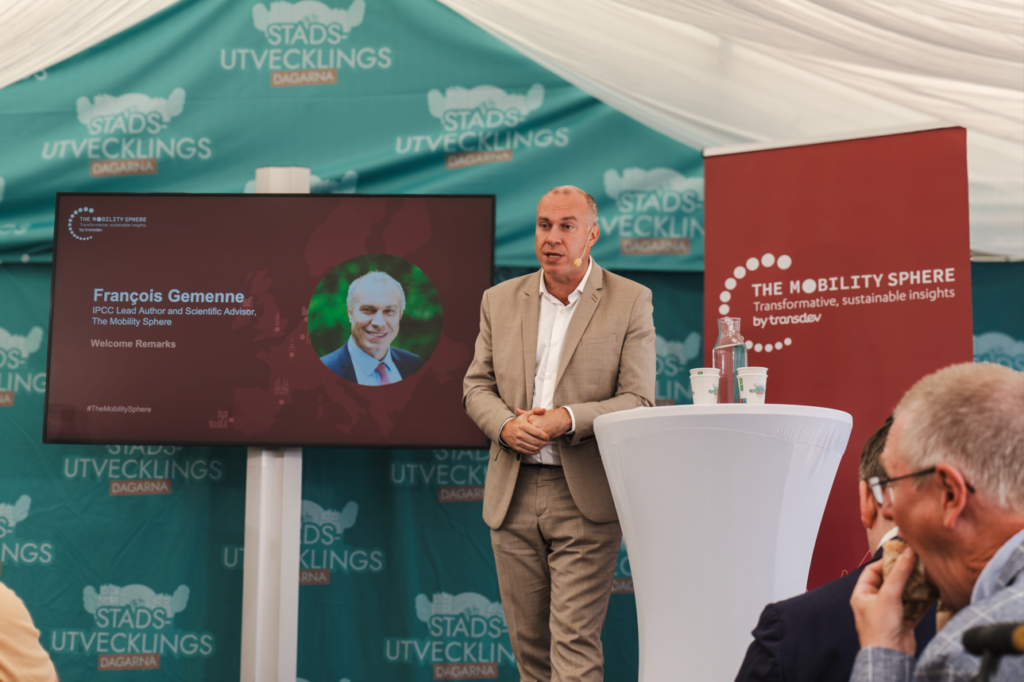 The Mobility Sphere Visby Sweden François Gemenne