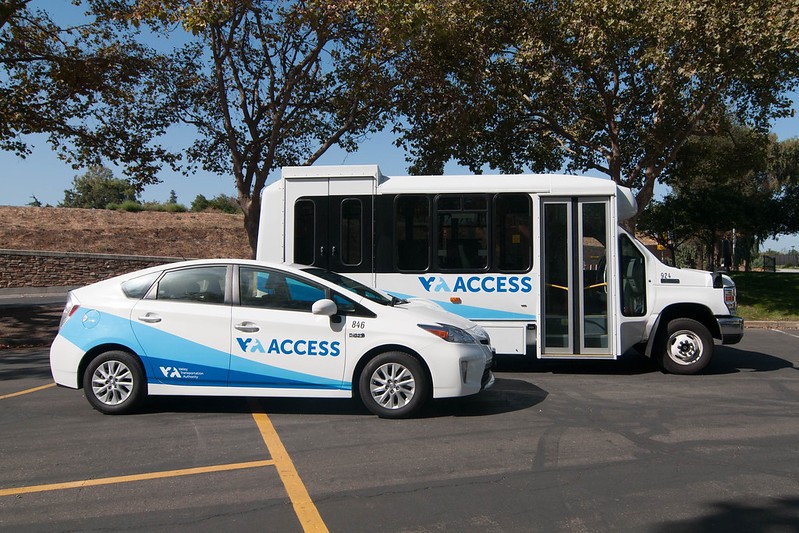VTA ACCESS Paratransit vehicle