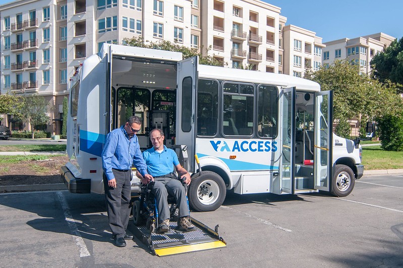 VTA ACCESS Paratransit vehicle