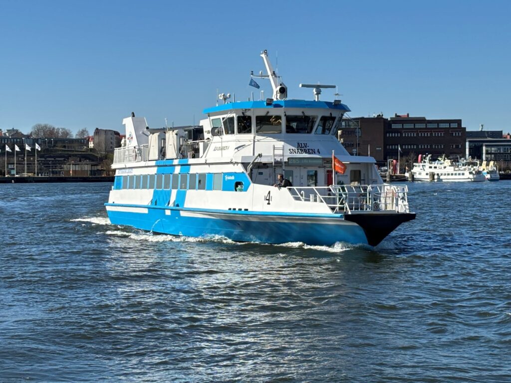 Ferry in Älvsnabben Sweden